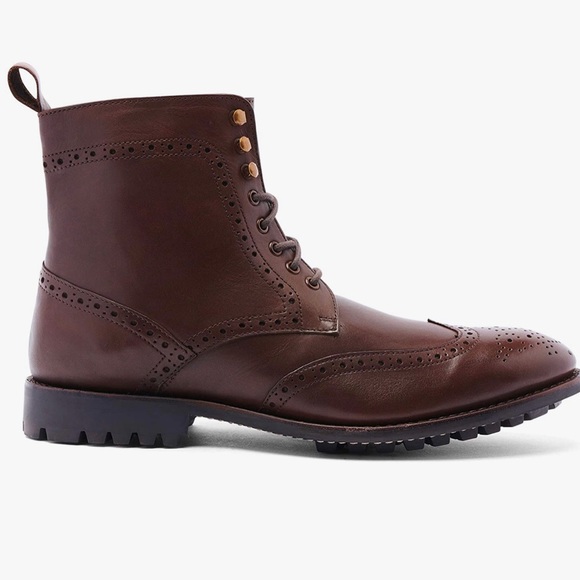 Anthony Veer Grant Wingtip Boot Men’s Size 9 - Picture 2 of 6